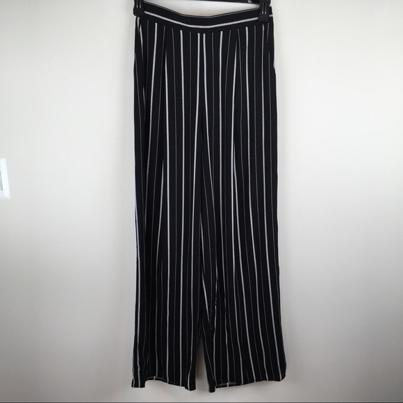 Xhilaration Palazzo Pants Black White M - Picture 2 of 8